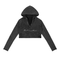 One Of A Kind | Vintage Washed Raw Edge Hoodie