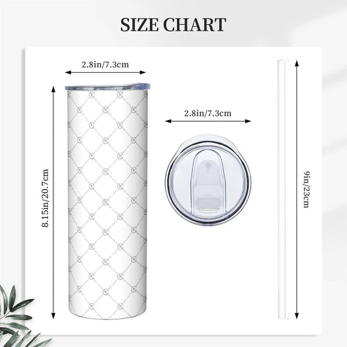 Chainlink 20 OZ Straight Cup With Sliding Lid
