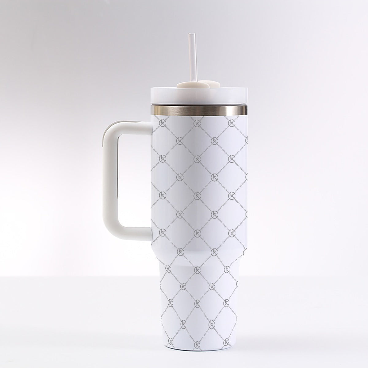 KC Chainlink | 40 oz Tumbler With Handle