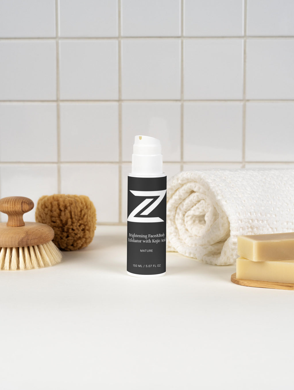 Brightening Face&Body Exfoliator with Kojic Acid