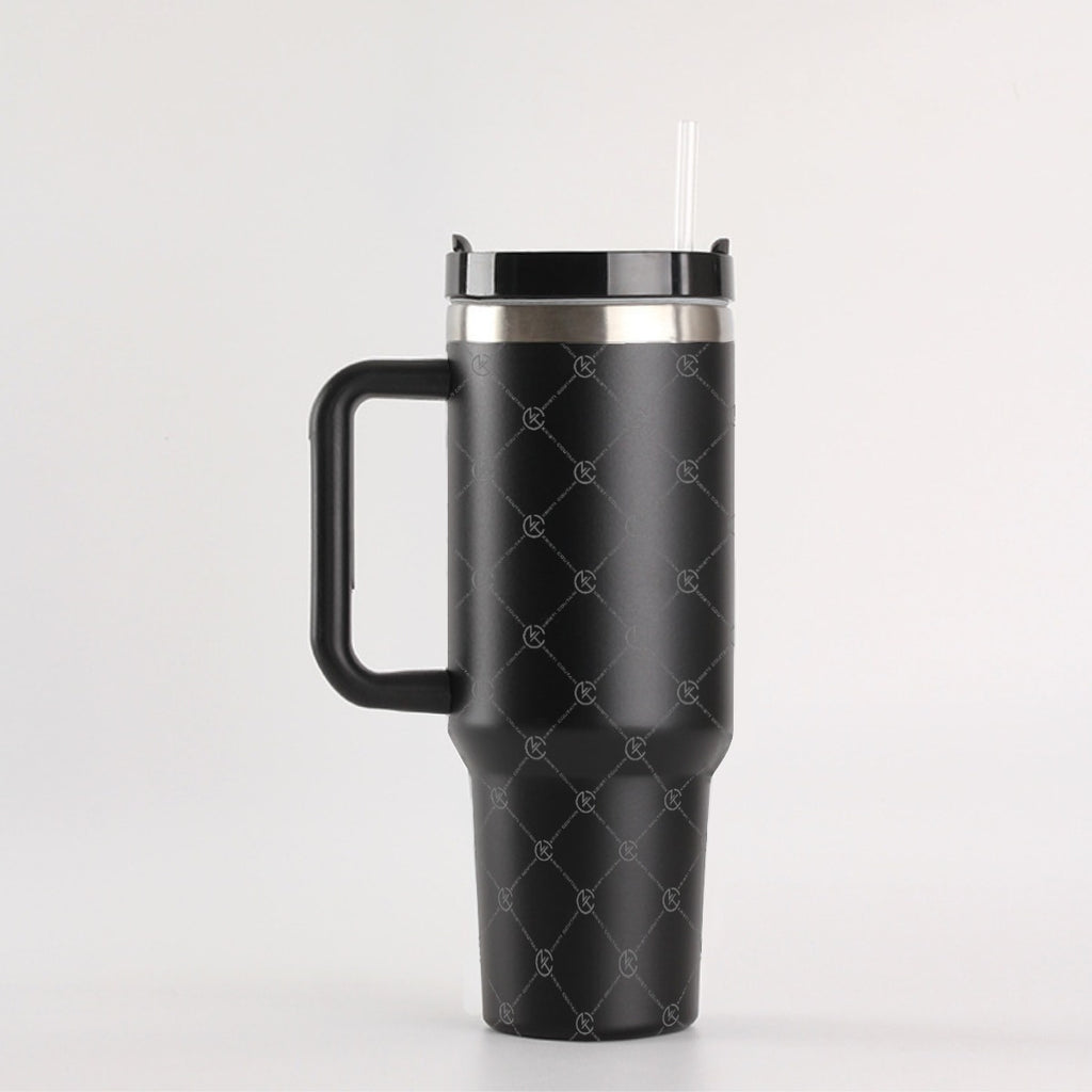 KC Chainlink | 40 oz Tumbler With Handle