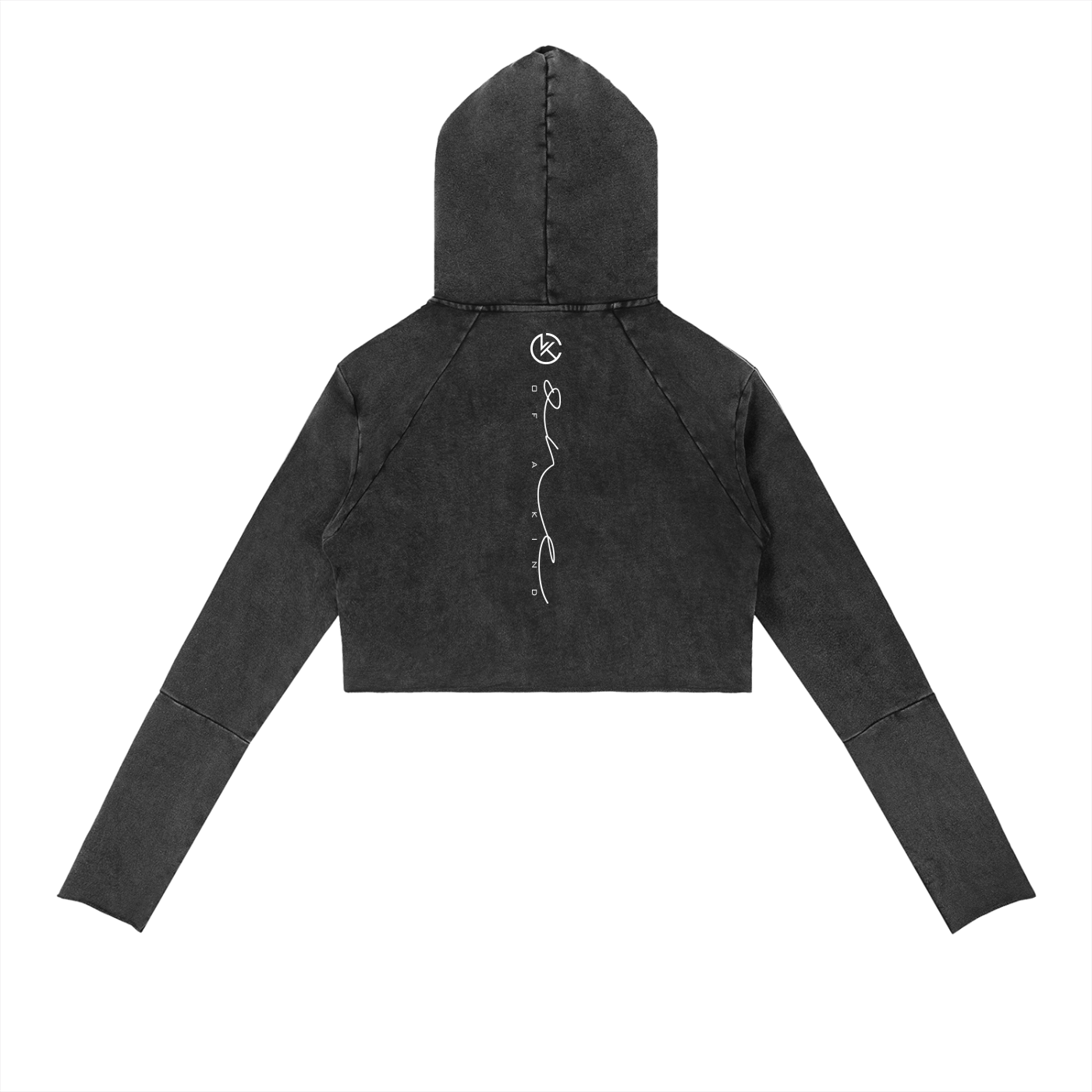 One Of A Kind | Vintage Washed Raw Edge Hoodie