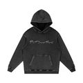 One Of A Kind | Snow Washed Loose Cotton Hoodie