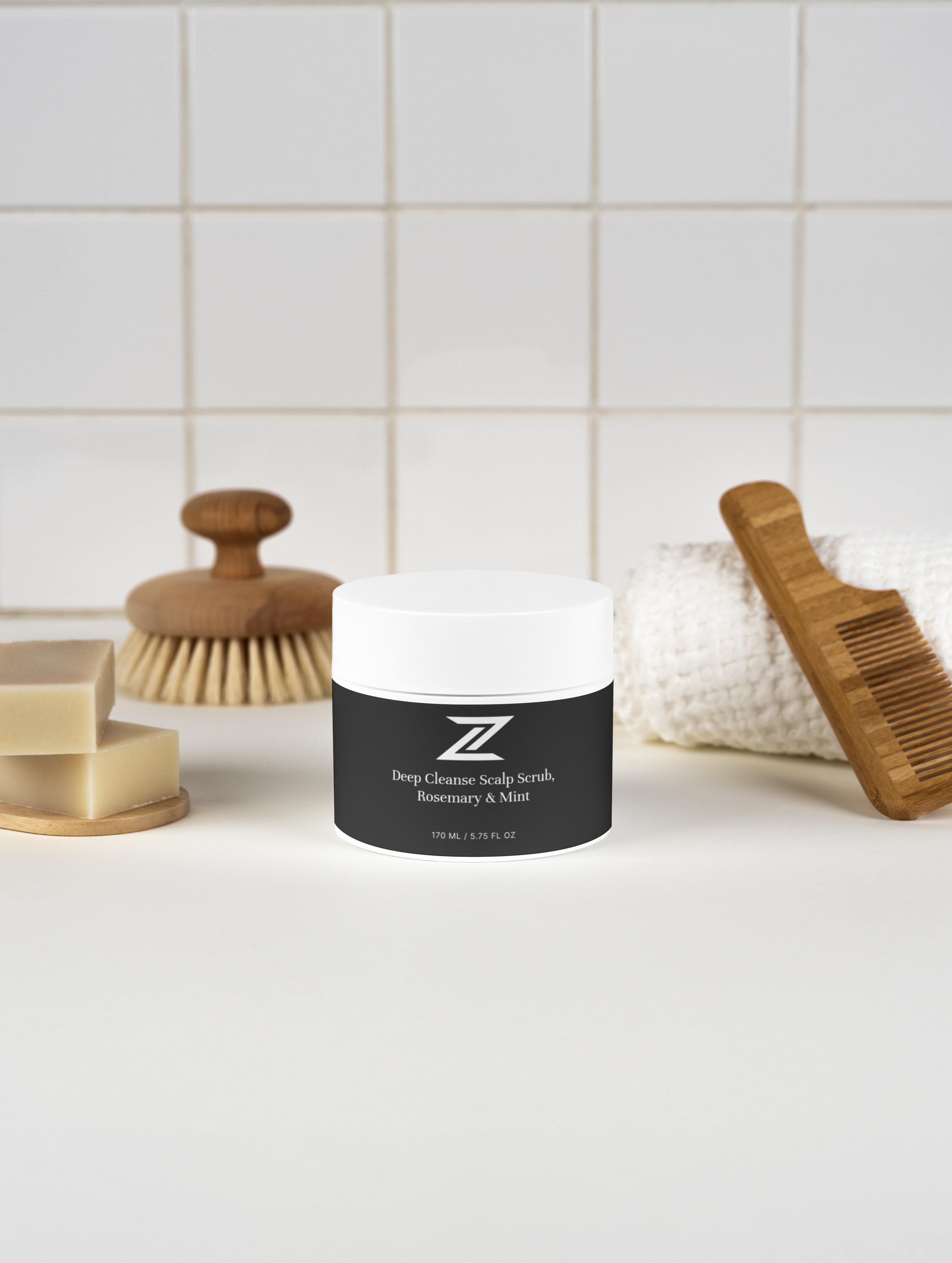 Deep Cleanse Scalp Scrub, Rosemary & Mint